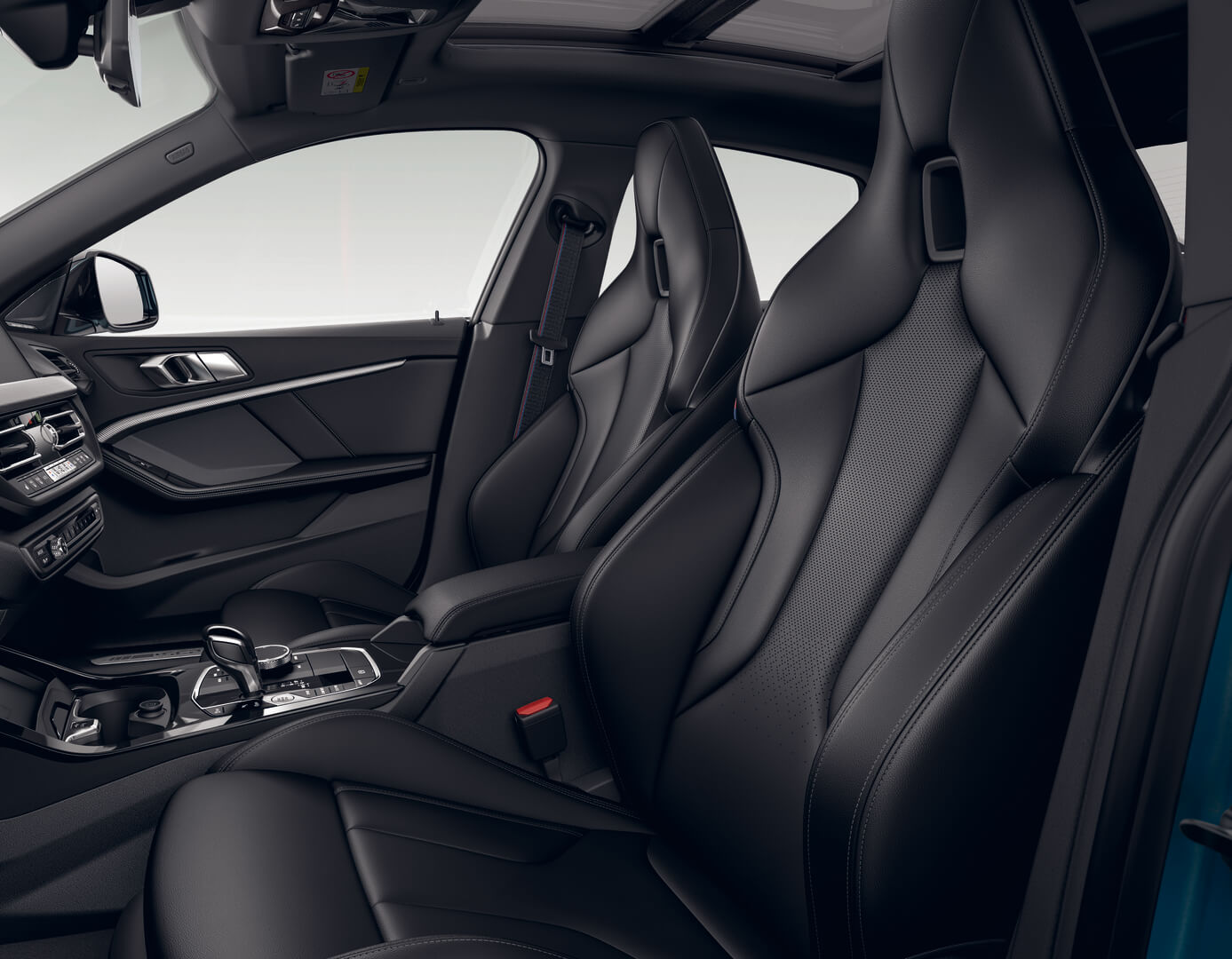 BMW 2er Gran Coupé Innenraum Sportsitze Schwarz