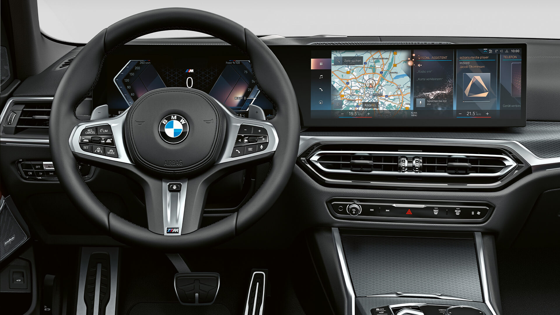 BMW 3er Limousine Interieur Detail Cockpit