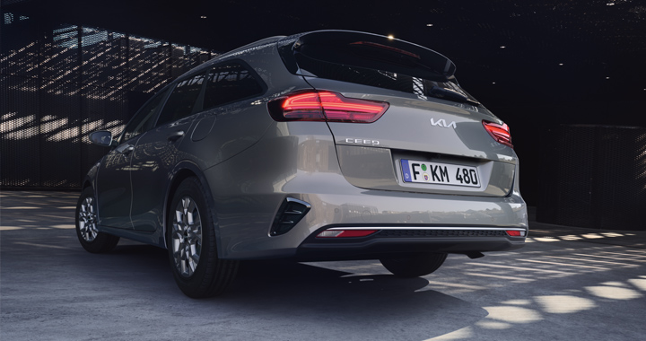 kia ceed sportswagon grey rear