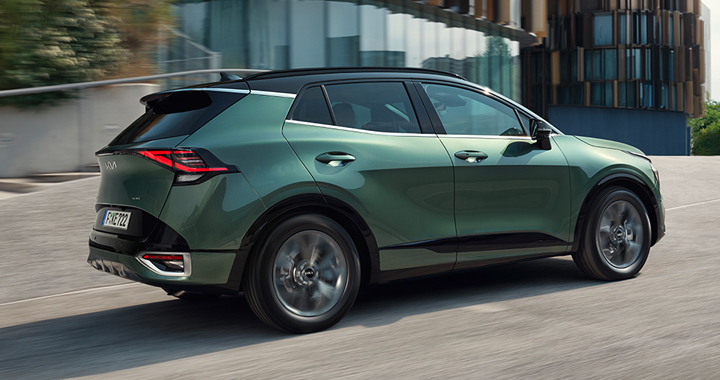 kia sportage side